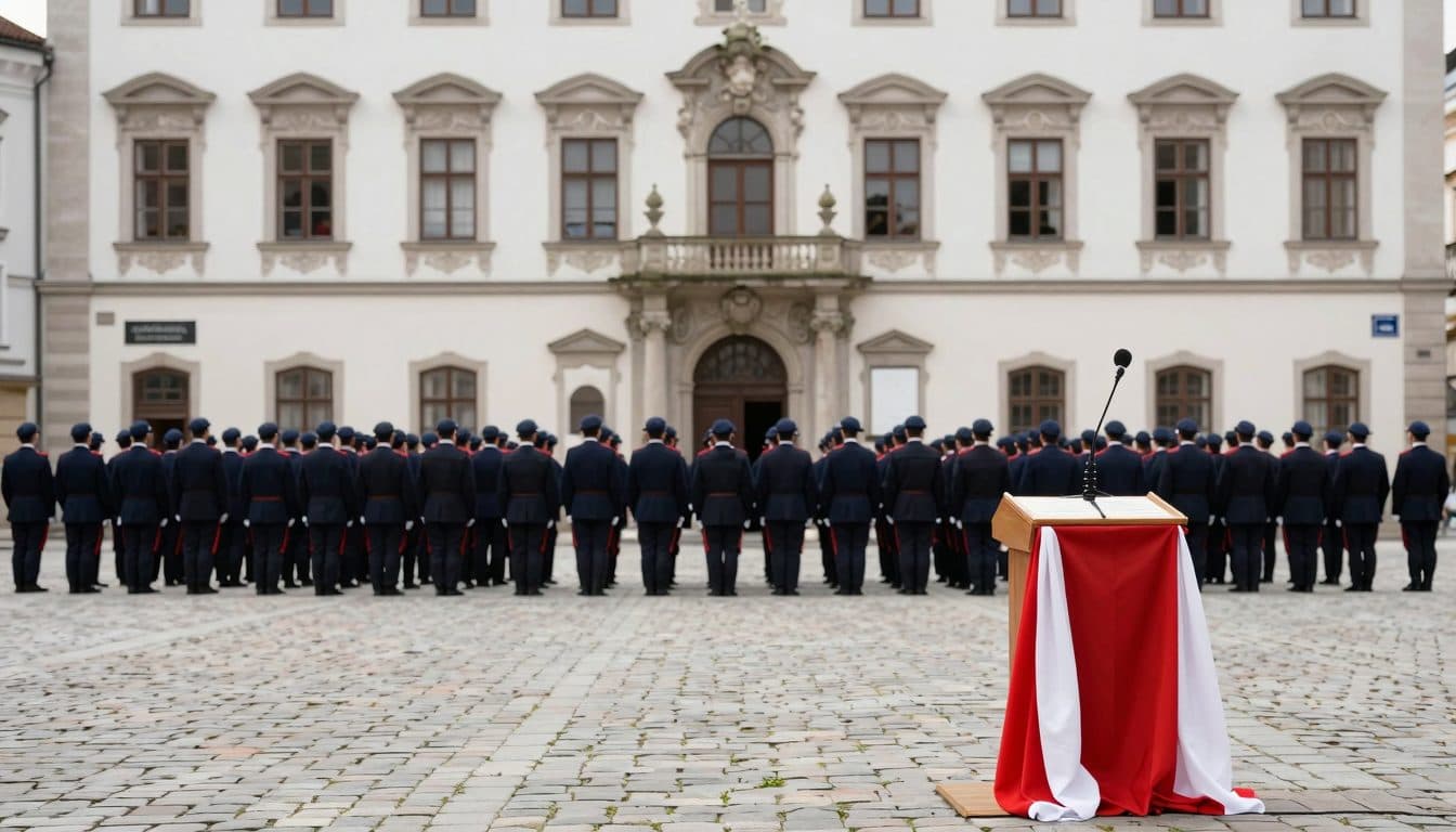 Innungsfeier in Retz: 205 Polizisten angelobt und ausgemustert