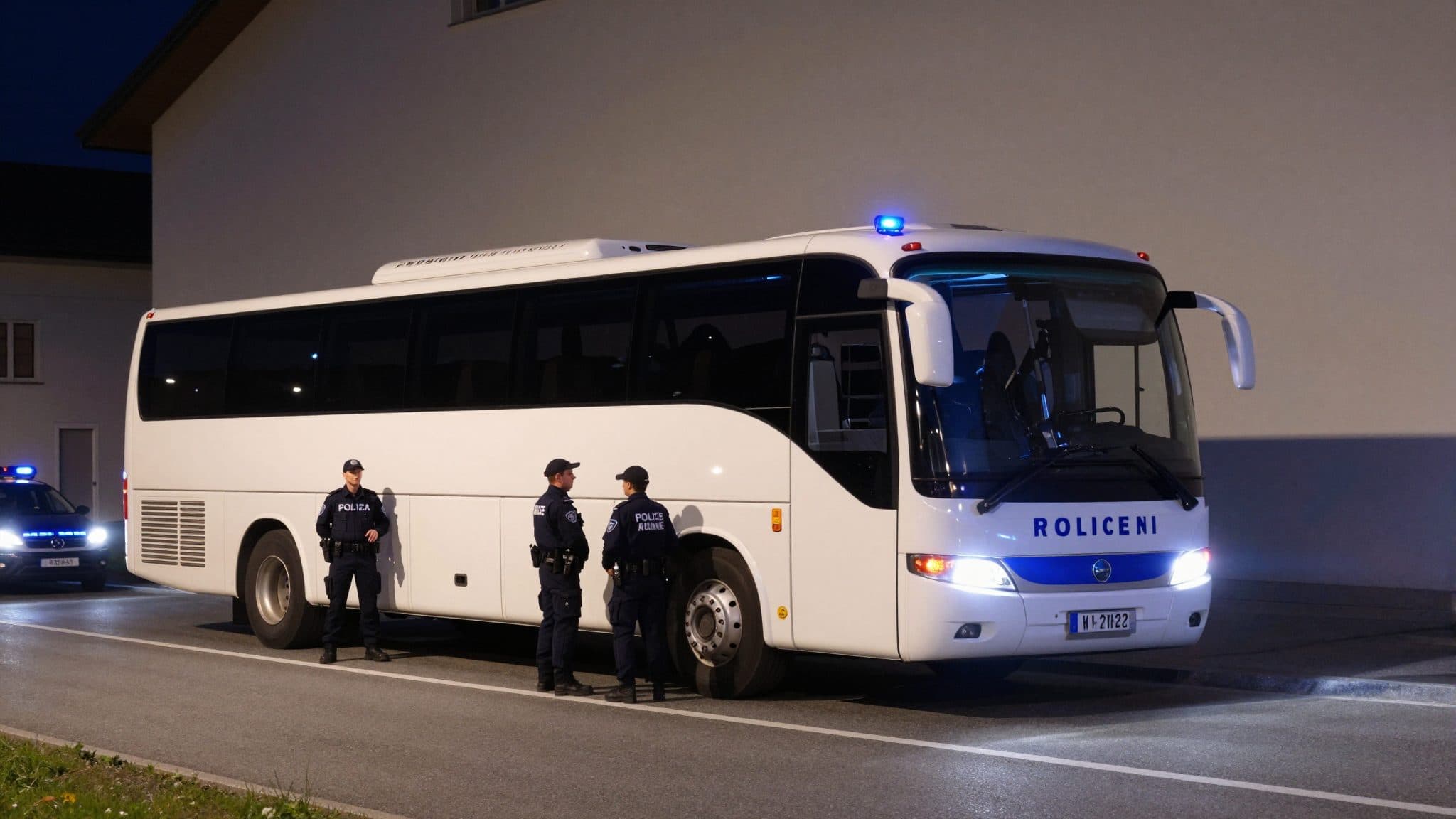 Bundespolizei stellt 34 Langwaffen in Reisebus mit österreichischen Schützen sicher