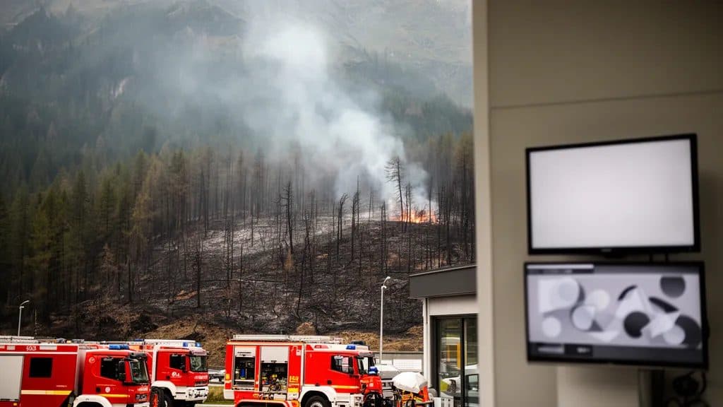 Zigarette verursacht Waldbrand in Tirol