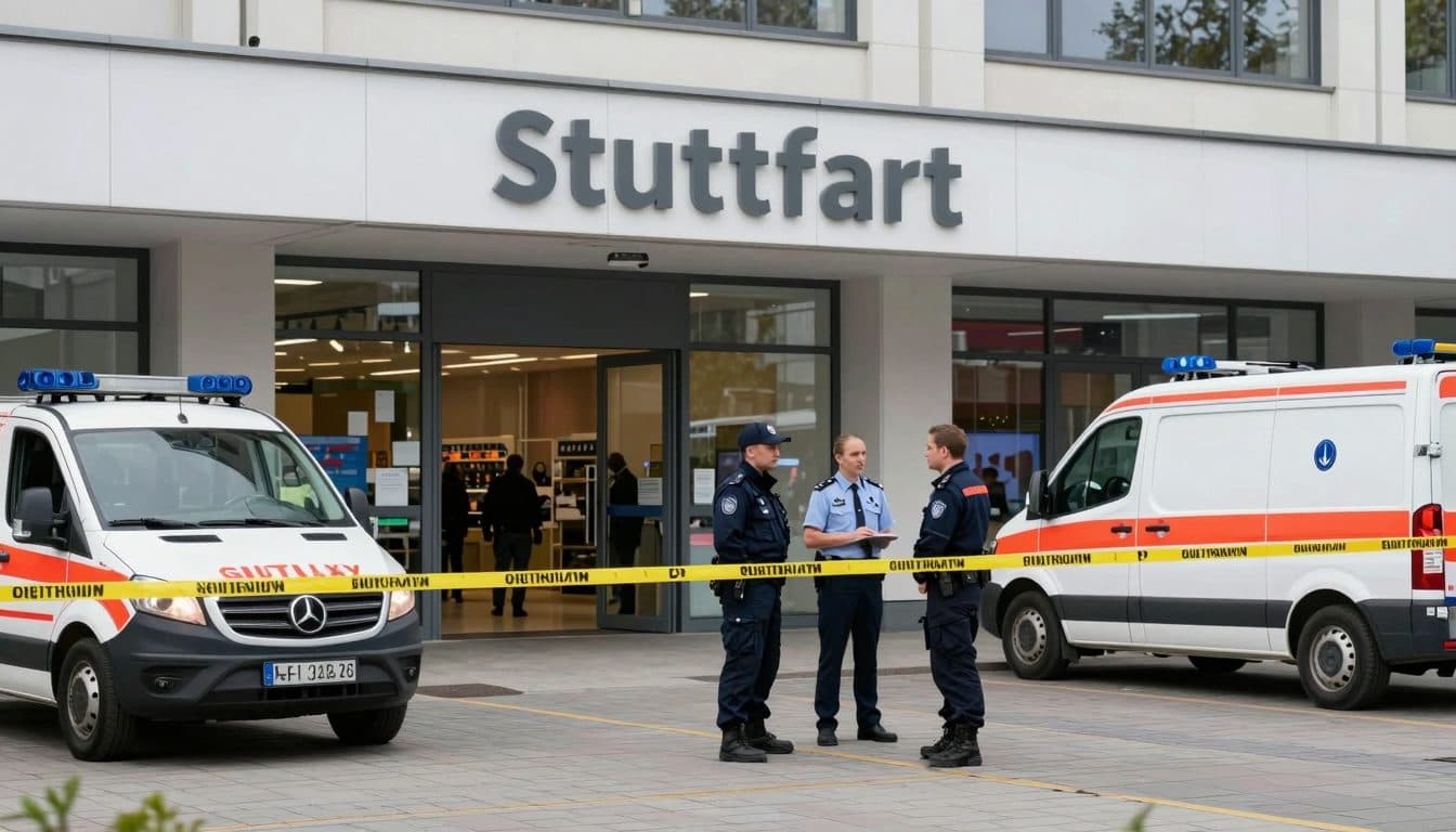 Angriff in Stuttgarter Einkaufszentrum: 47-Jährige niedergestochen und angezündet – Tatverdächtiger festgenommen