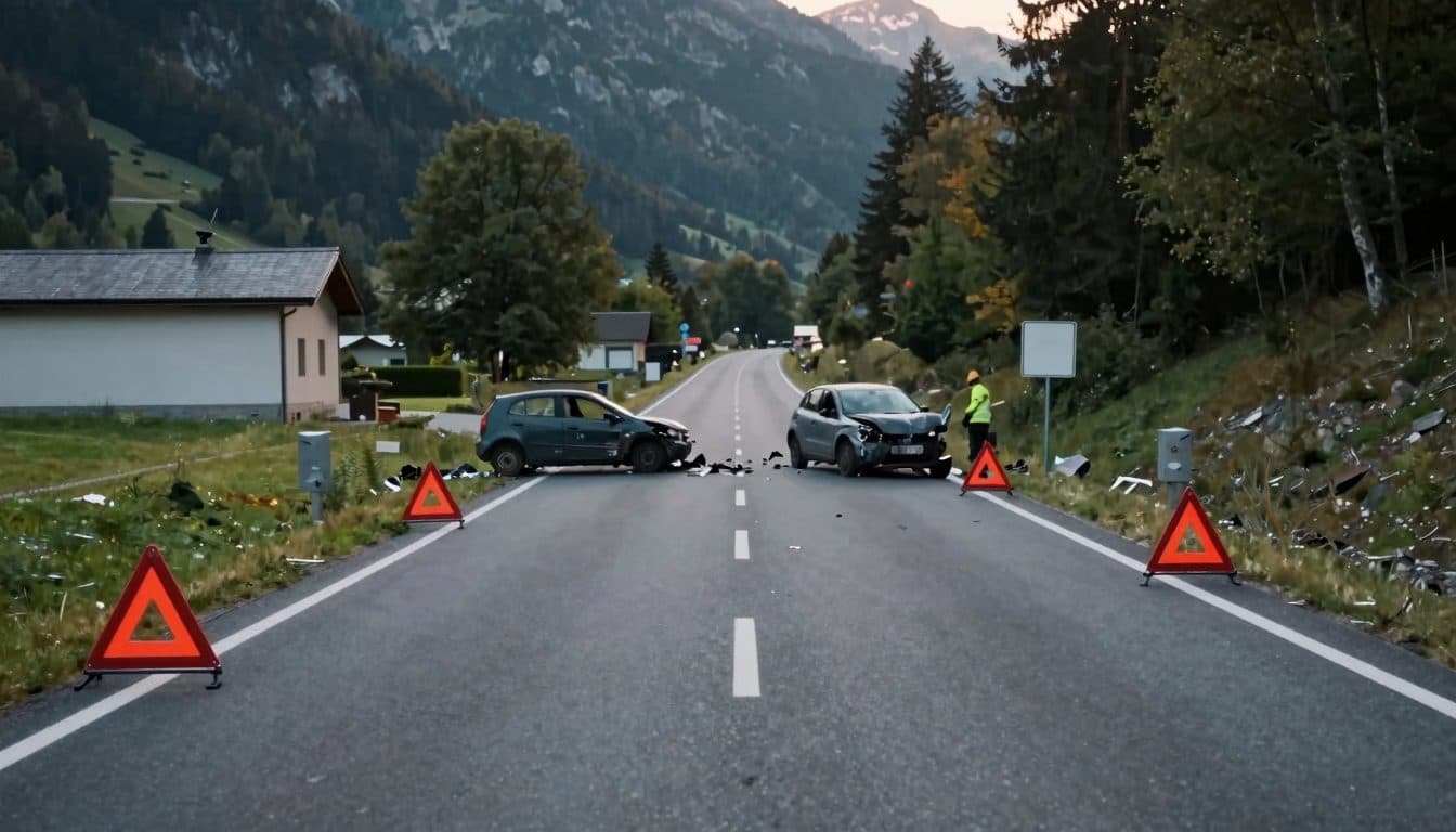 Schwerer Frontalunfall auf der Murtal Straße: 63-Jähriger lebensgefährlich verletzt