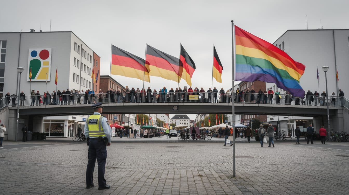 CSD Wernigerode: Polizeischutz nach Bombendrohung – Hunderte demonstrieren für Liebe und Akzeptanz