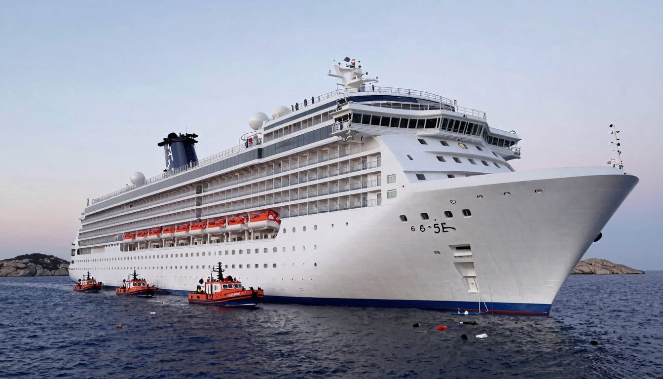 Netflix-Dokumentation rekonstruiert die Havarie der Costa Concordia mit Daten des Schiffsdatenschreibers