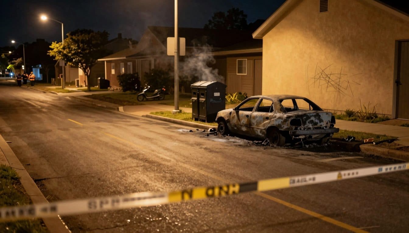 Drei Jugendliche in Möllersdorf als Brandstifter ausgeforscht – Ermittlungen nach Verbotsgesetz