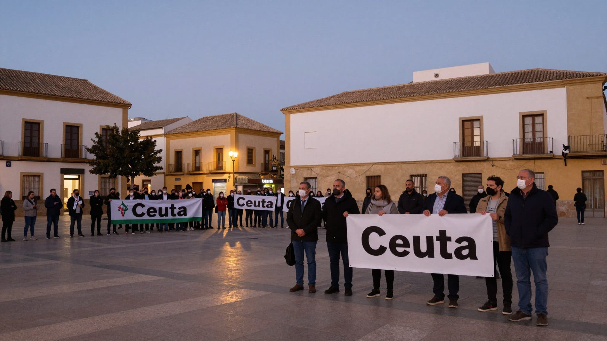 Solidaritätskundgebungen in Spanien: Kommunale Verbände stellen sich hinter Ceuta