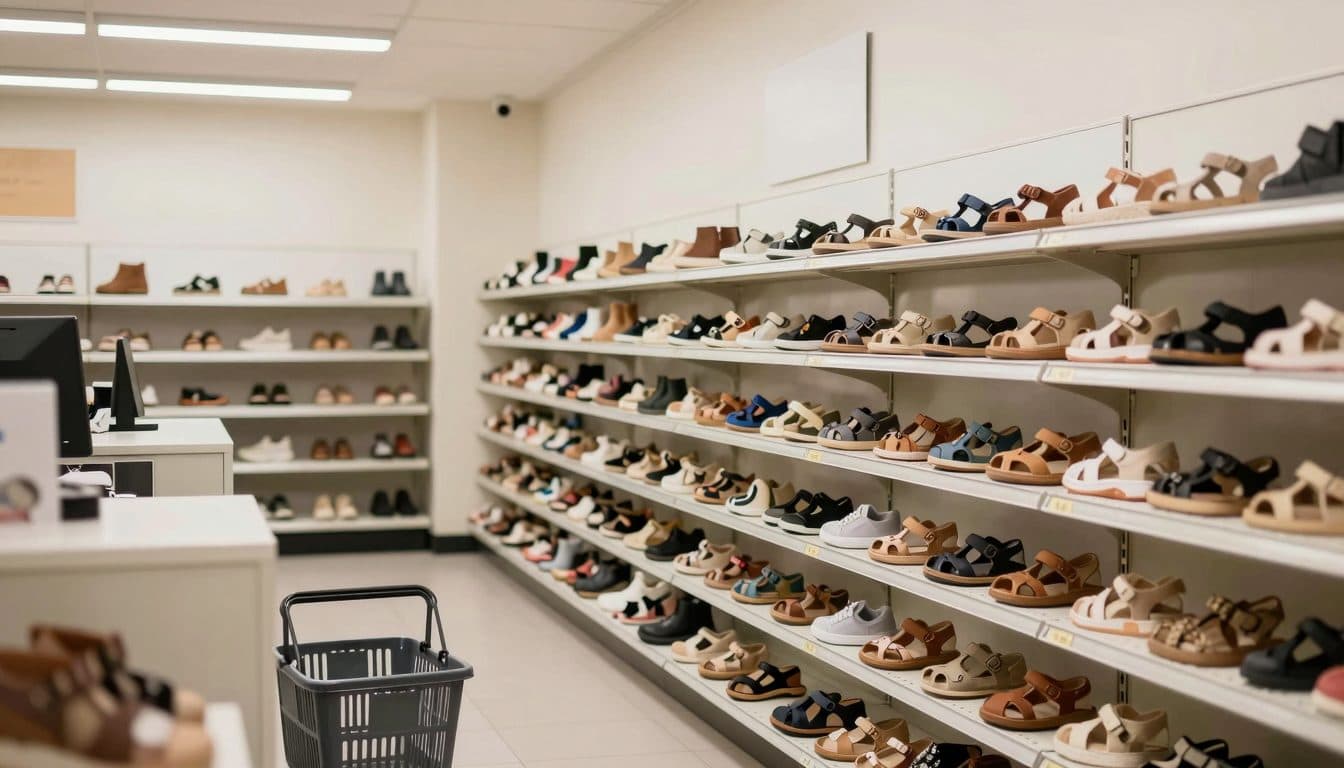 Klassische Sandalen verlieren beim Schuhhandel an Zuspruch