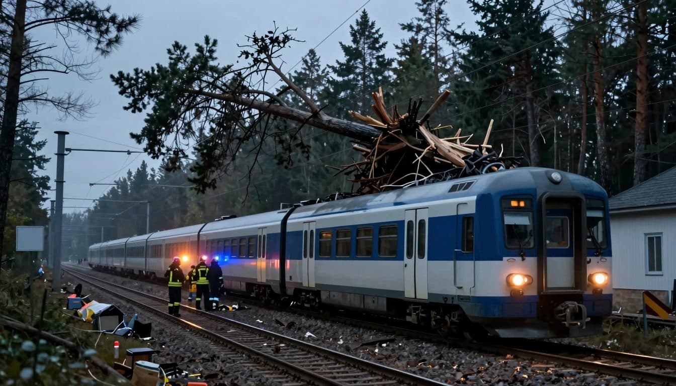Hunderte Passagiere stundenlang ohne Klimaanlage in Zug in Brandenburg gestrandet