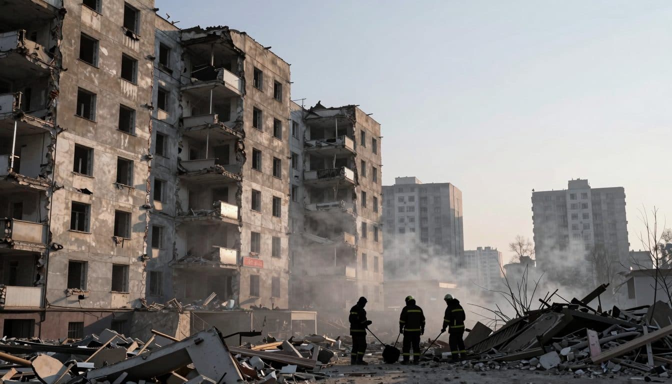 Russische Angriffe auf Kiew fordern mindestens neun Tote
