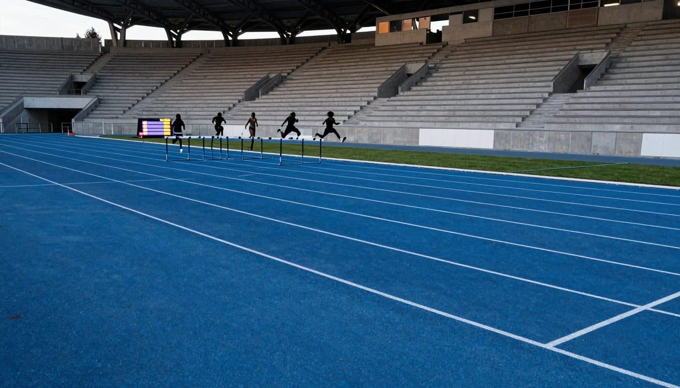 Anja Dlauhy bricht in Innsbruck den österreichischen Rekord über 400 m Hürden