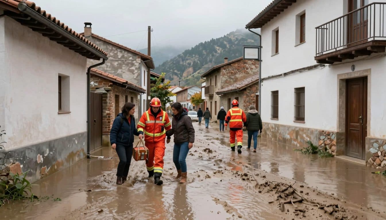 Zwei Tote bei Überschwemmung und Erdrutsch in der spanischen Provinz León