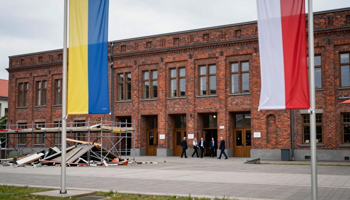 Wiederaufbaukonferenz für Ukraine in Danzig eröffnet – polnisch-ukrainischer Streit überschattet Treffen