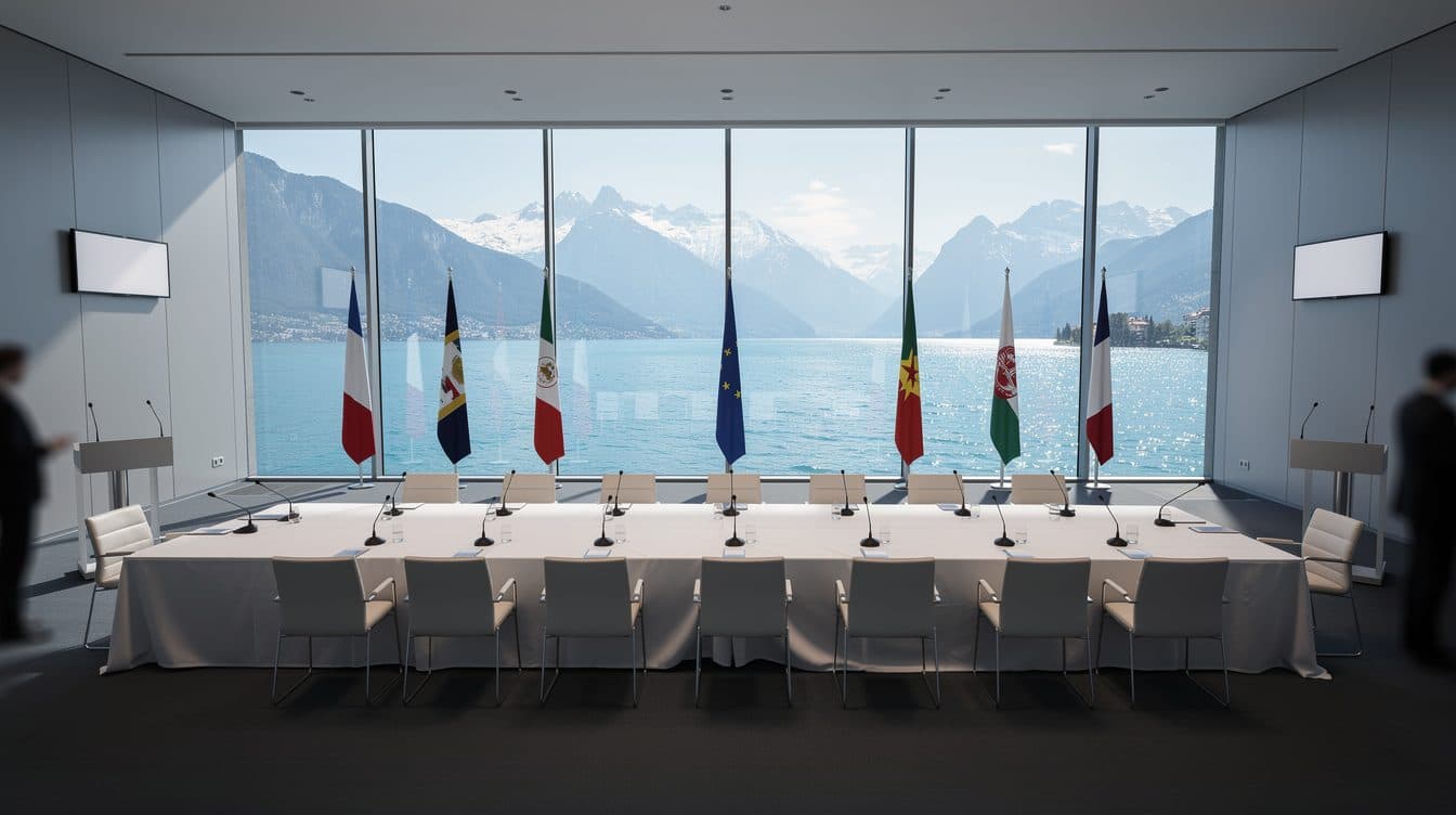 G7-Gipfel in Évian: Macron spricht von einem Moment der Einheit