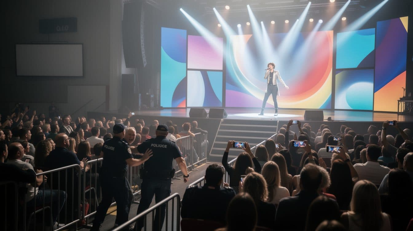Zwischenrufe bei Israels Auftritt im ESC-Halbfinale