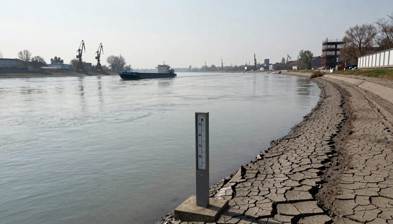 Bundesverkehrsminister sieht Versorgung mit Baustoffen trotz Niedrigwasser am Rhein gesichert