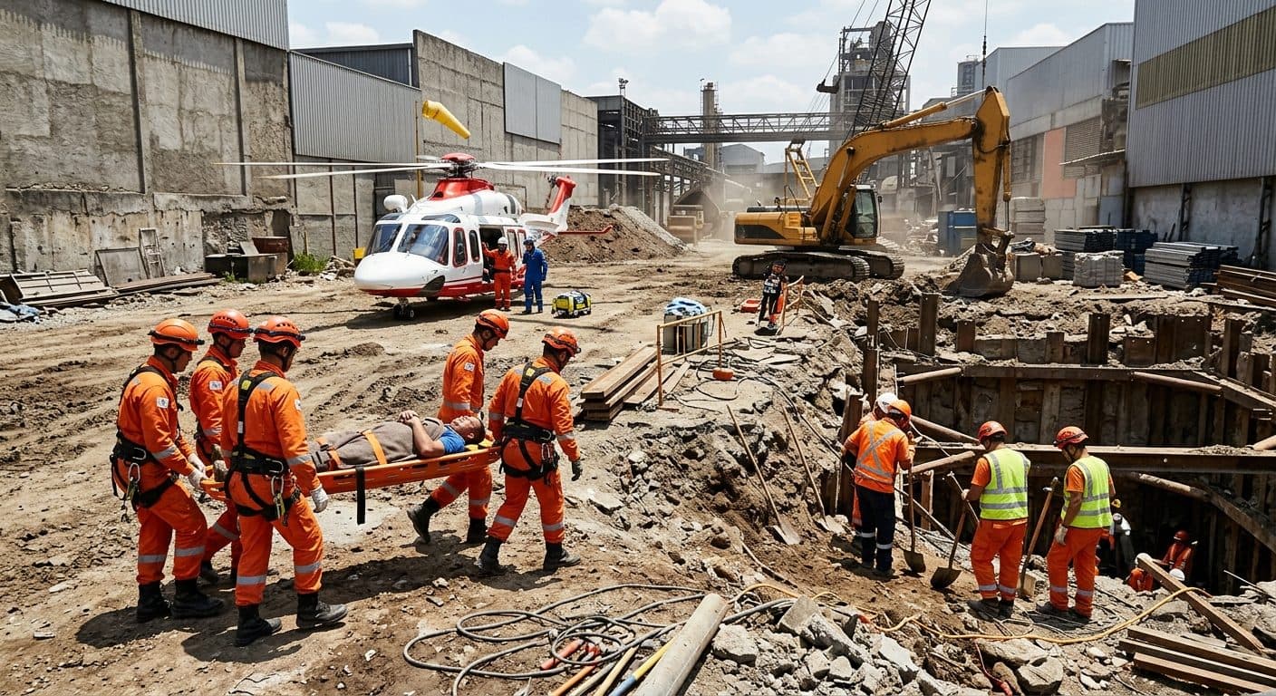 Tödlicher Arbeitsunfall in Kapfenberg: Grabenschacht stürzt ein