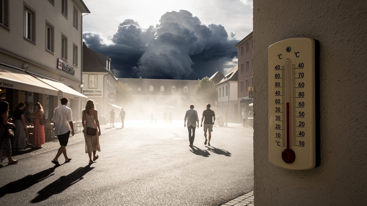 Hitzewelle in Hessen hält an – Temperaturen bis 40 Grad und Gewitter erwartet