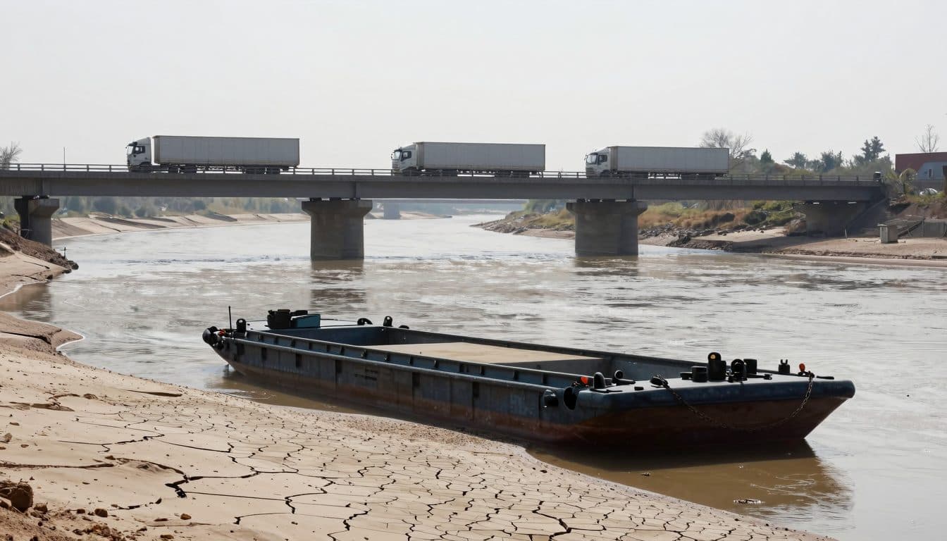 Bundesländer heben Sonntagsfahrverbot wegen Niedrigwasser auf