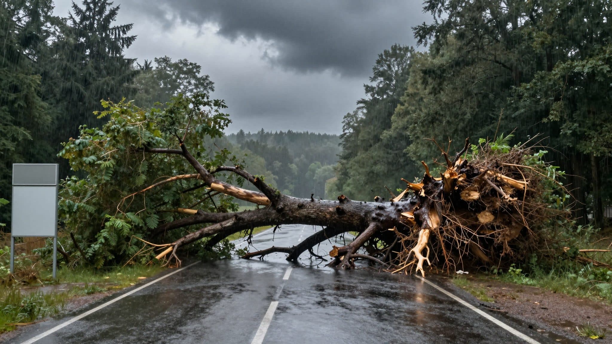 Unwetter ziehen über mehrere Bundesländer: eine Tote, schwere Schäden in Thüringen