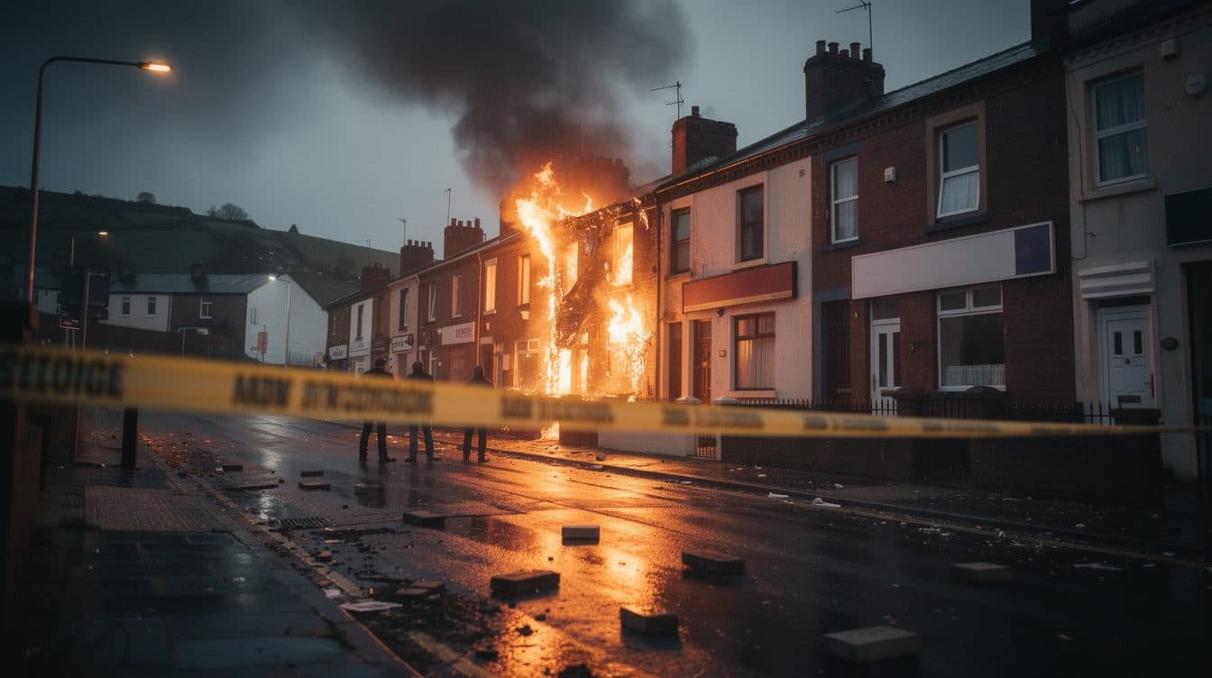 Migrantenfeindliche Krawalle erschüttern Belfast – Politik kündigt hartes Durchgreifen an