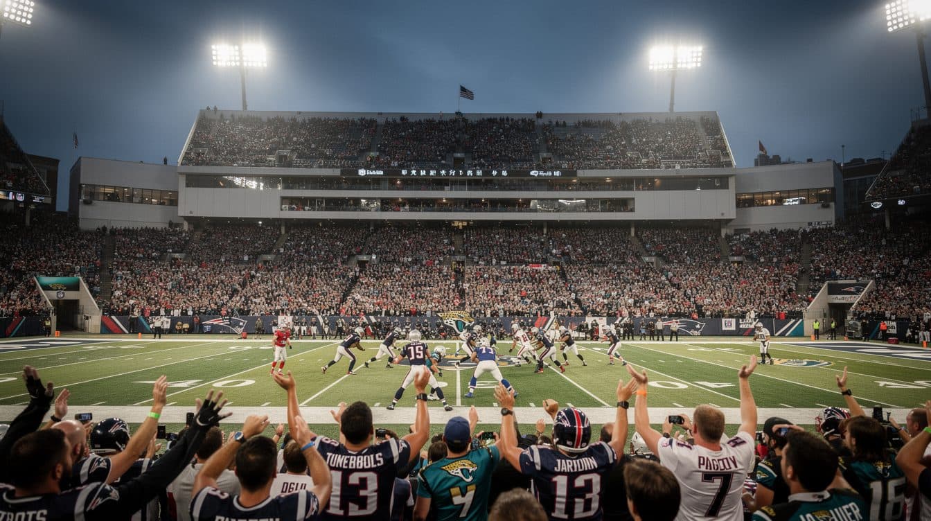 NFL International Games 2026: Patriots und Jaguars spielen in London und Melbourne