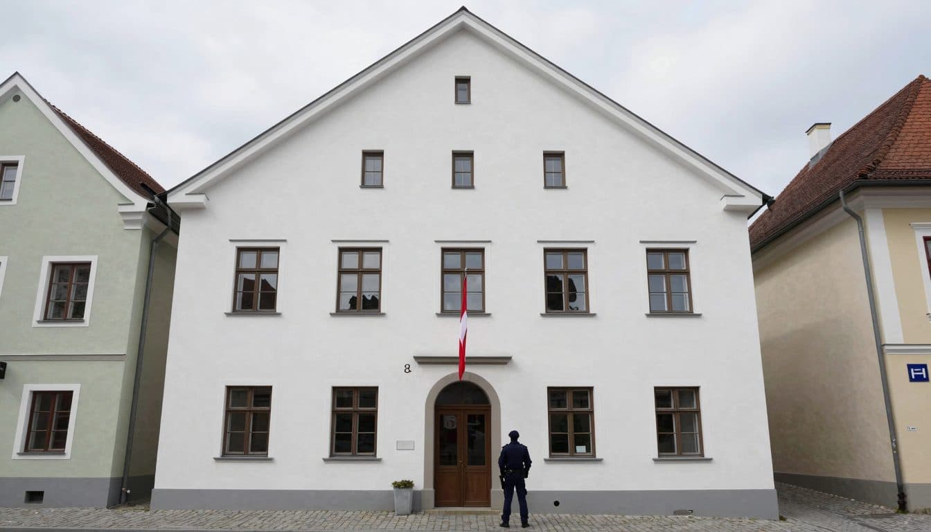 Polizeistation in Hitlers Geburtshaus in Braunau eröffnet – Kritik an Konzept hält an