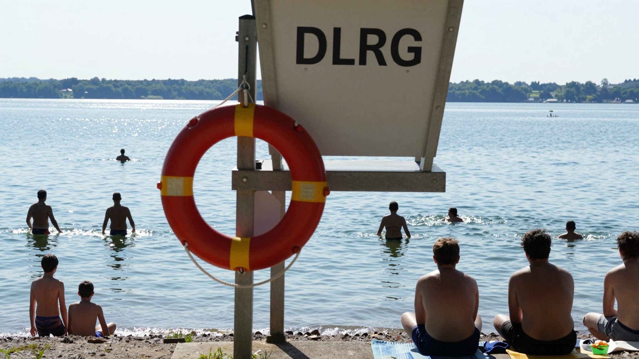 DLRG-Bilanz: Mindestens 26 Männer und Jungen sterben bei Badeunfällen am heißen Wochenende