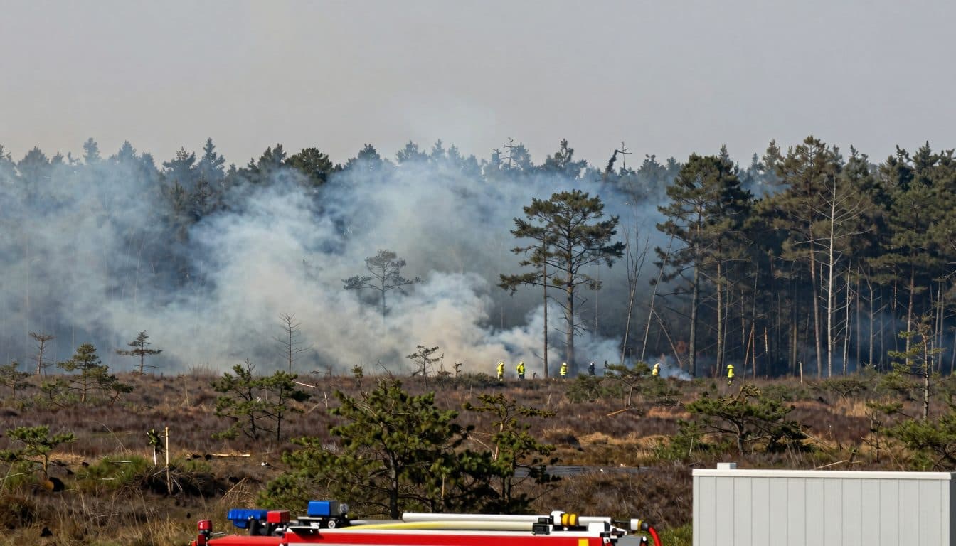 Lobau Brand Wien: Großeinsatz der Berufsfeuerwehr