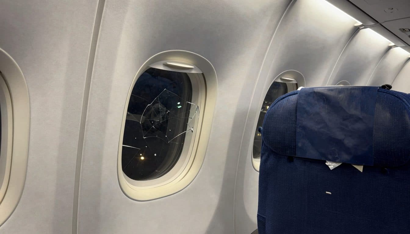 Scheibe auf Ryanair-Flug von Thessaloniki nach Memmingen zerbrochen – Passagier teilweise aus dem Fenster gesogen