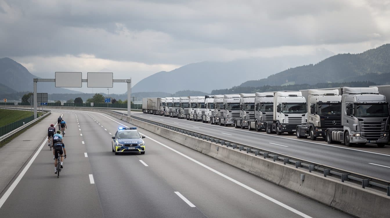 Brenner-Blockade: Stundenlange Sperre durch Umweltprotest