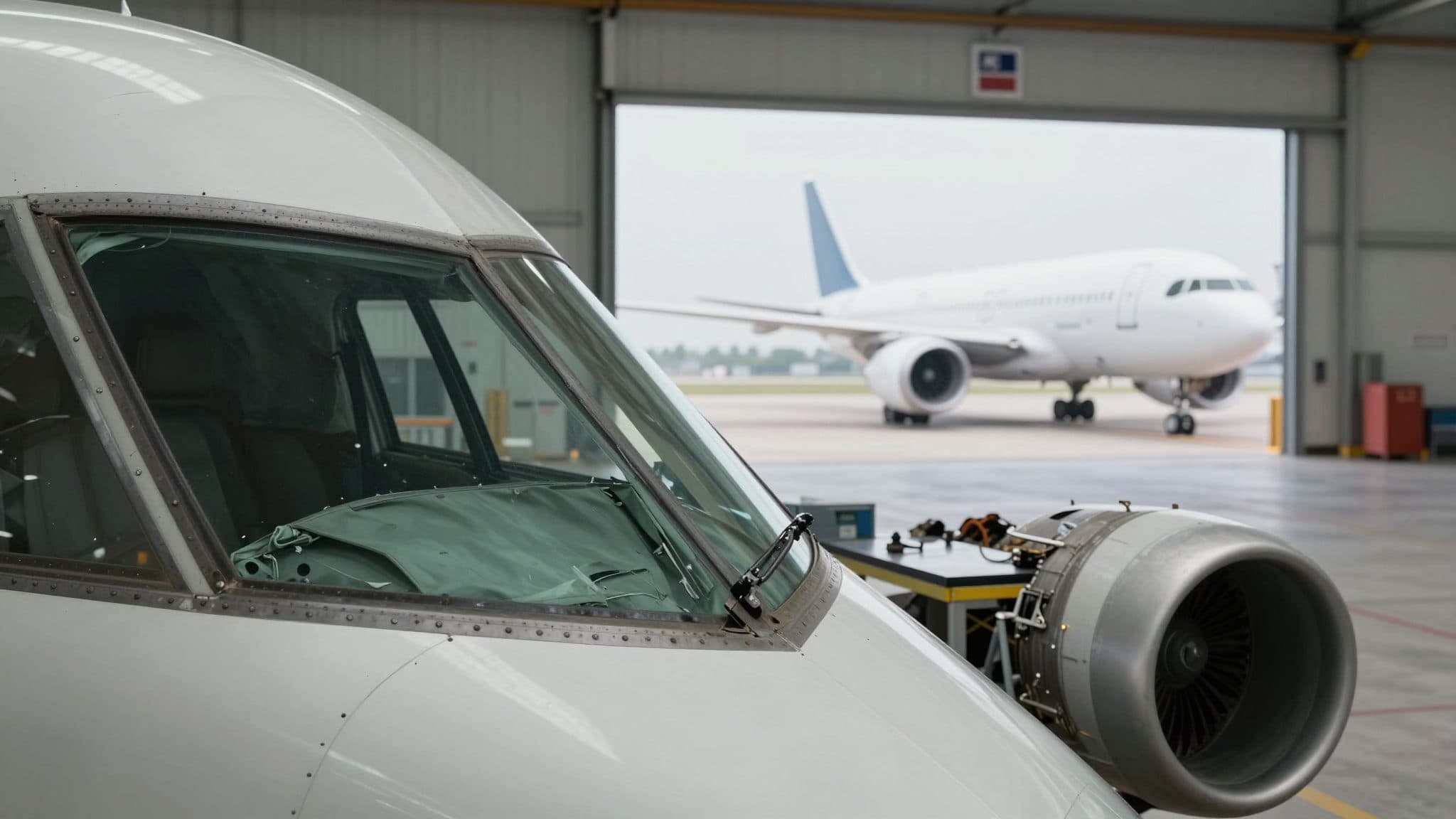 NTSB stellt fest, dass ein gebrochenes Triebwerksteil Ryanair-Fenster über Griechenland zertrümmerte
