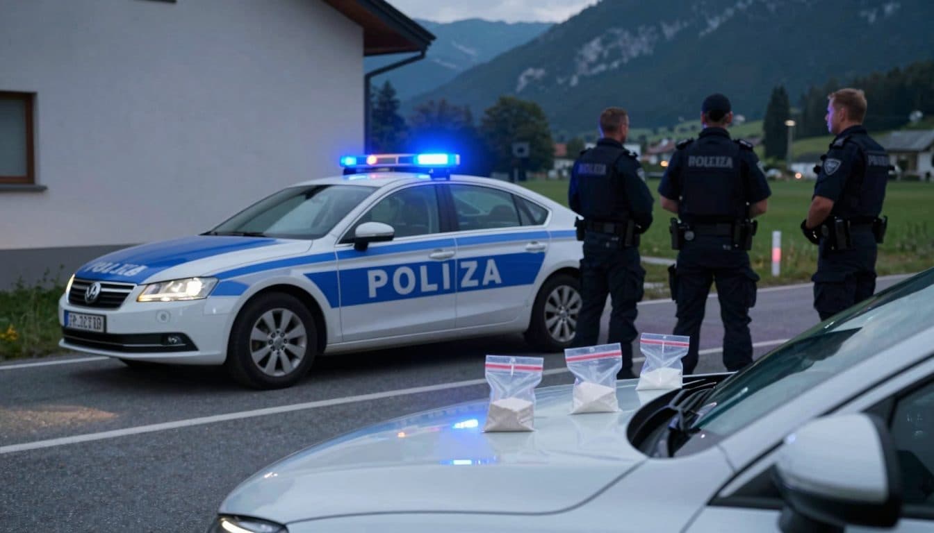 74-Jähriger in Kärnten nach Kokain-Fund bei Verkehrskontrolle festgenommen