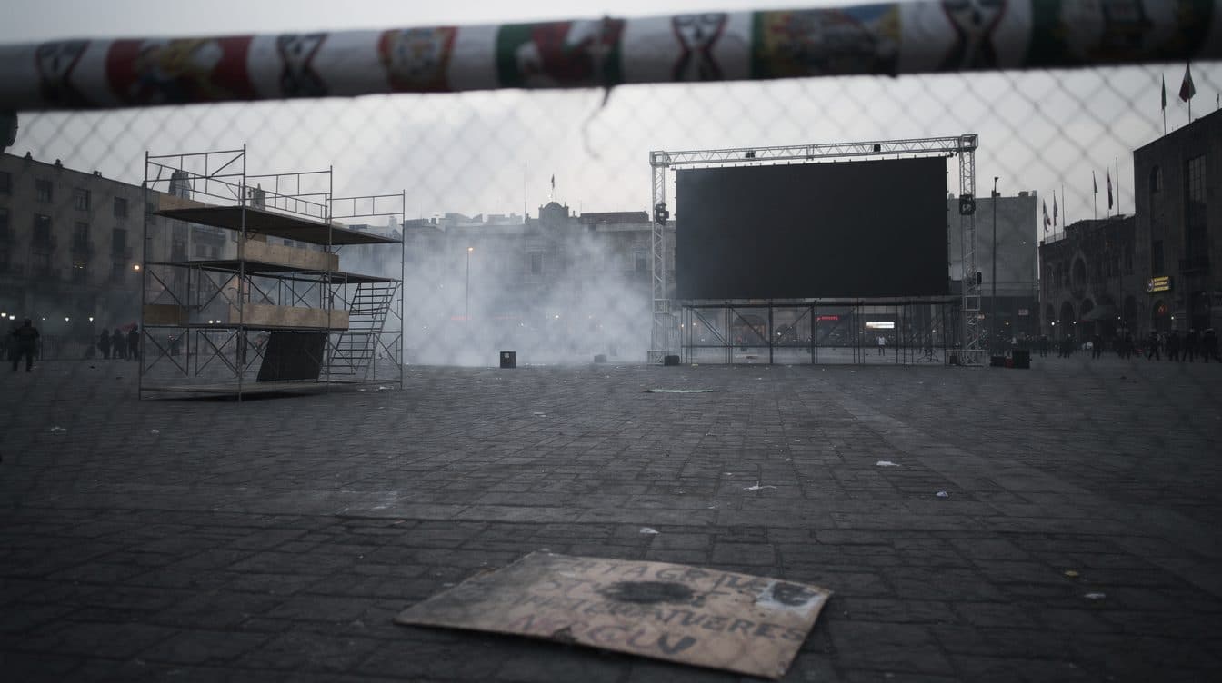 Polizei setzt Tränengas gegen Lehrkräfte in Mexiko-Stadt ein – zehn Tage vor WM-Start