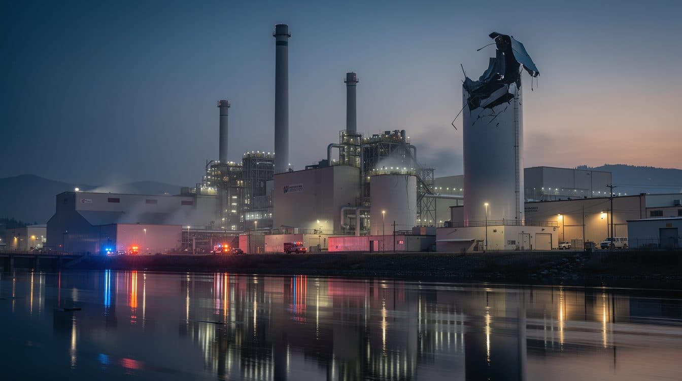 Elf Tote nach Chemietank-Implosion in US-Papierfabrik geborgen