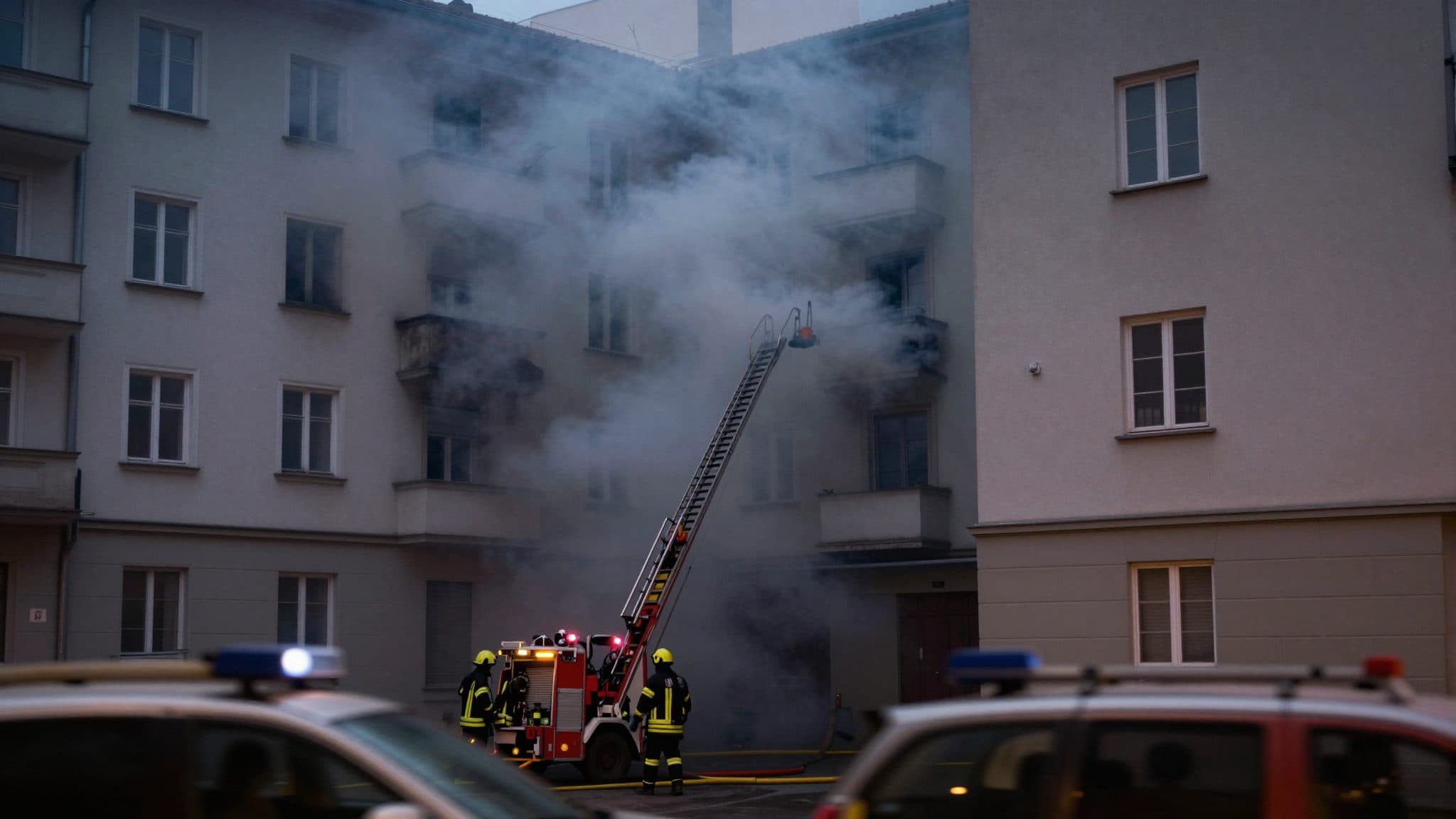 Wohnungsbrand in Wien-Meidling: Mann hospitalisiert, Ermittlungen zur Ursache laufen