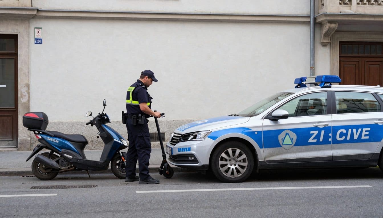 Verfolgungsjagd in Wien: E-Scooter-Fahrer rast mit über 60 km/h vor Polizei davon