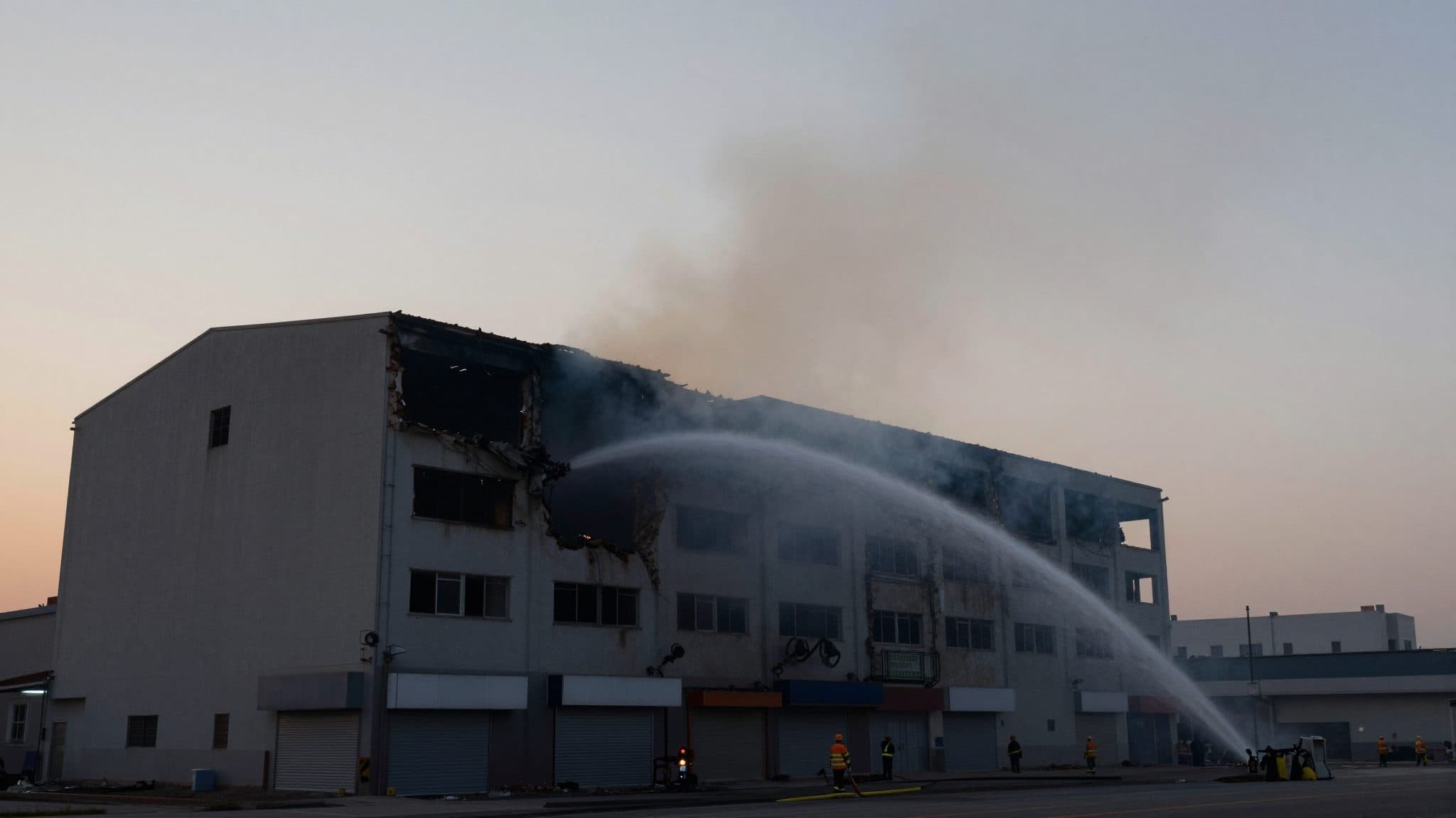 Fabrikhochhaus in Zlin steht nach Großbrand teilweise leer – sechs bis 7,5 Millionen Euro Schaden