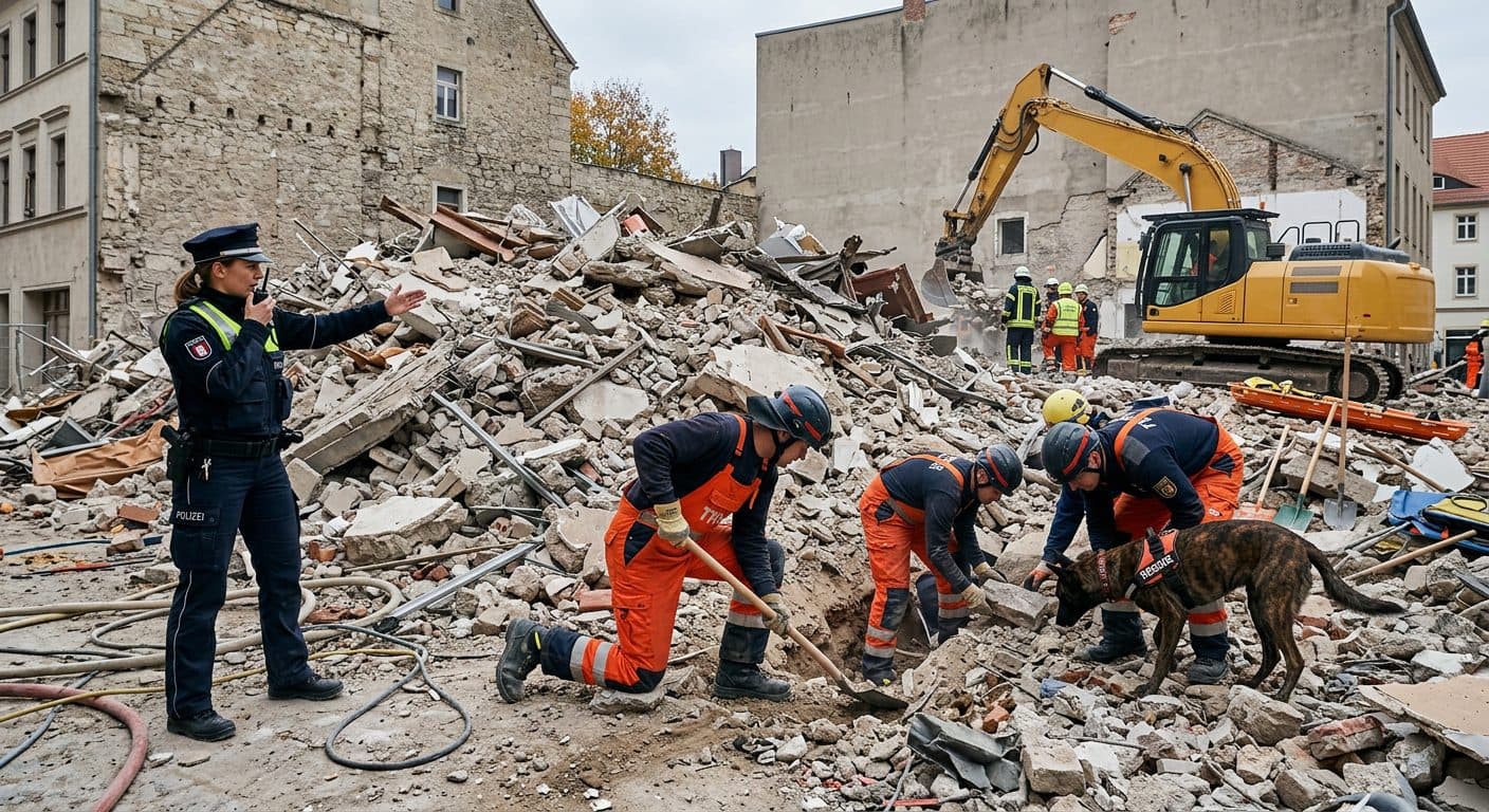 Nach Hauseinsturz in Görlitz: Zweite Leiche gefunden