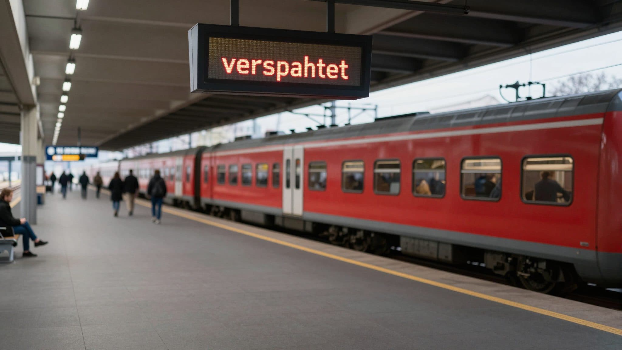 Deutsche Bahn: Fast jeder zweite Fernzug im Juli unpünktlich