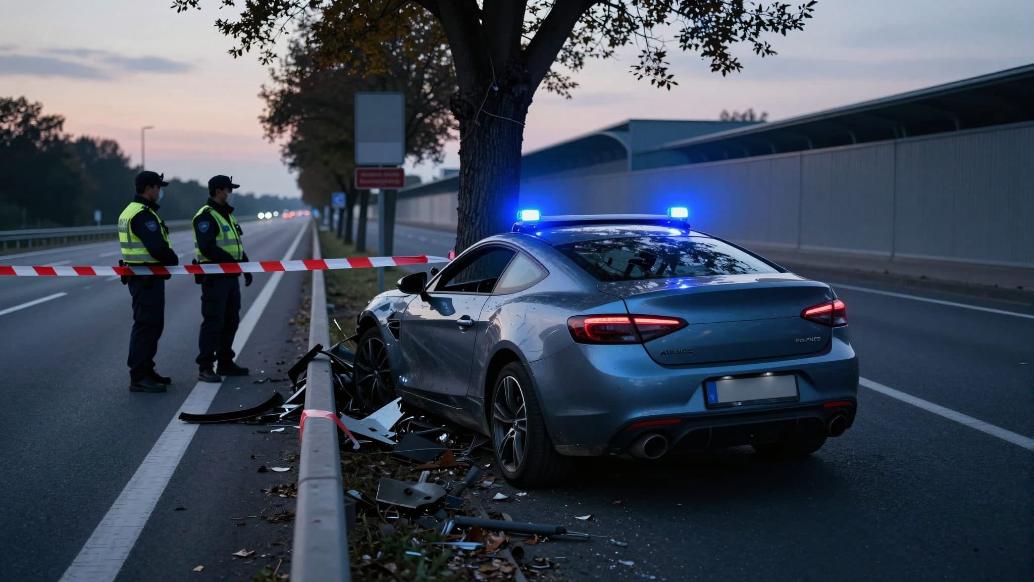 A555-Unfall bei Bonn: Lamborghini-Fahrer tot – Polizei ermittelt