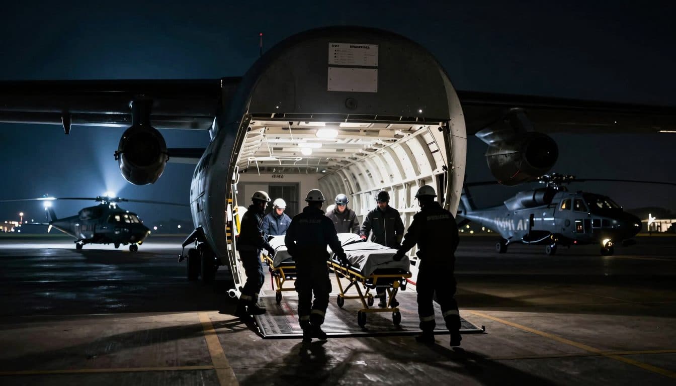 Repatriierung der Opfer des Busunglücks in Ungarn angelaufen