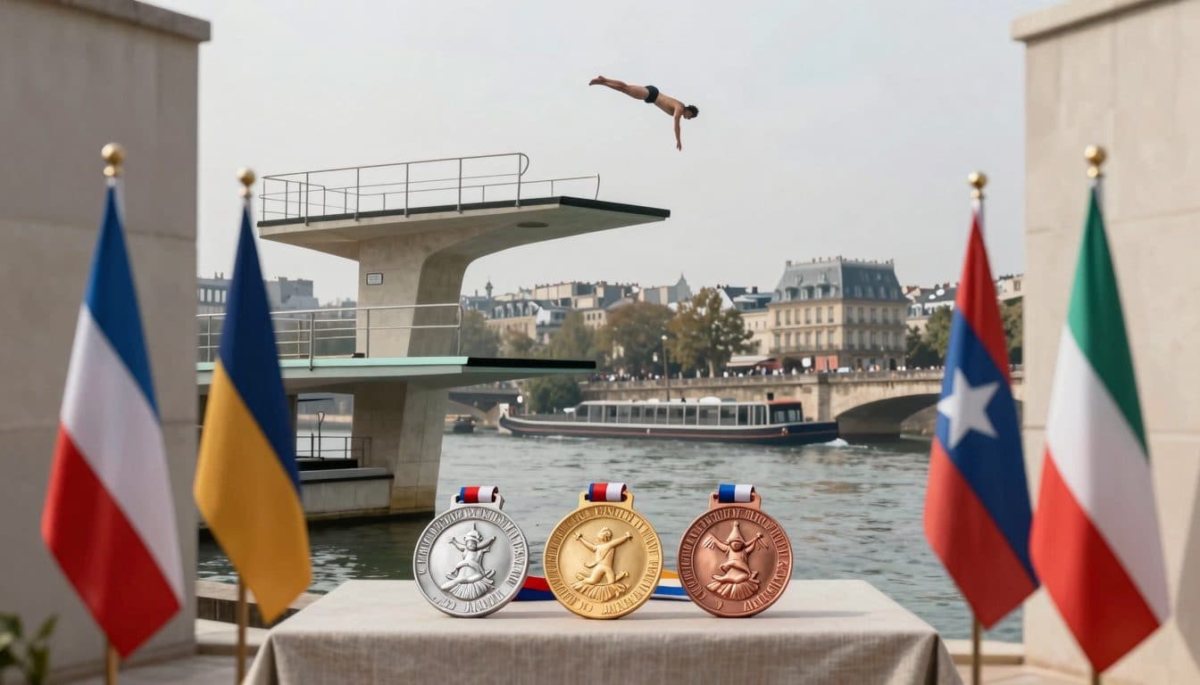 Schwimm-EM in Paris: Deutsche Wasserspringer holen Silber und zweimal Bronze