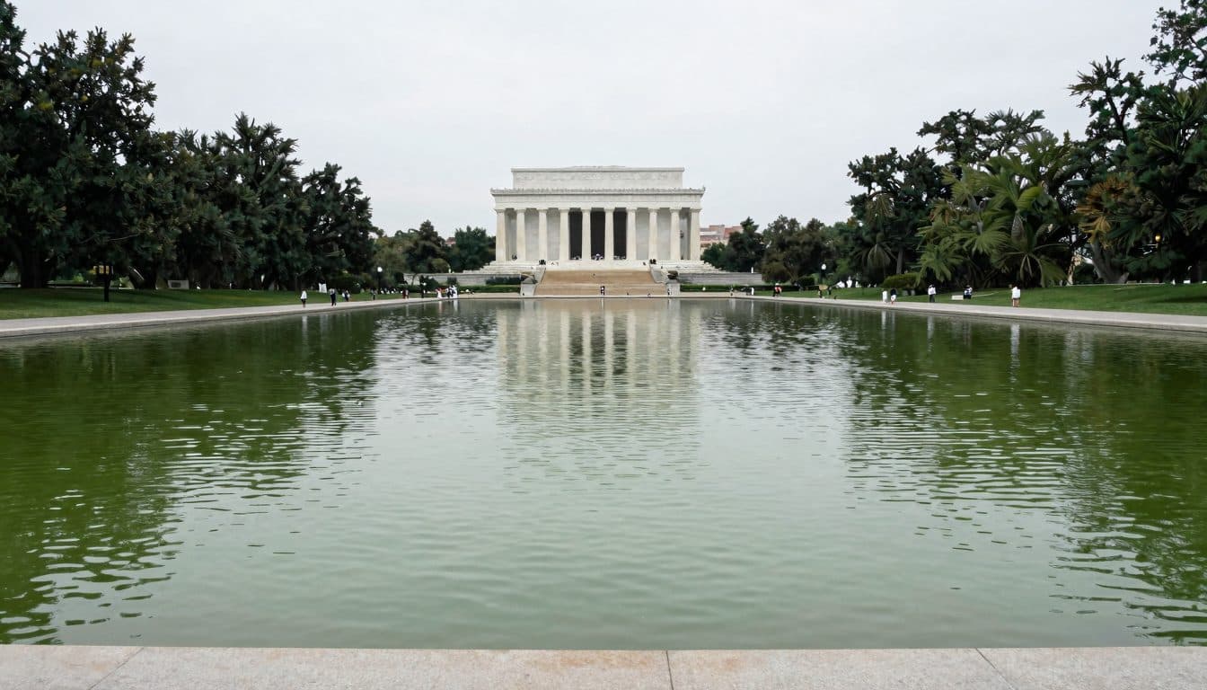 Anklage gegen Ex-Olympia-Teilnehmer nach Beschädigung des Reflecting Pool in Washington