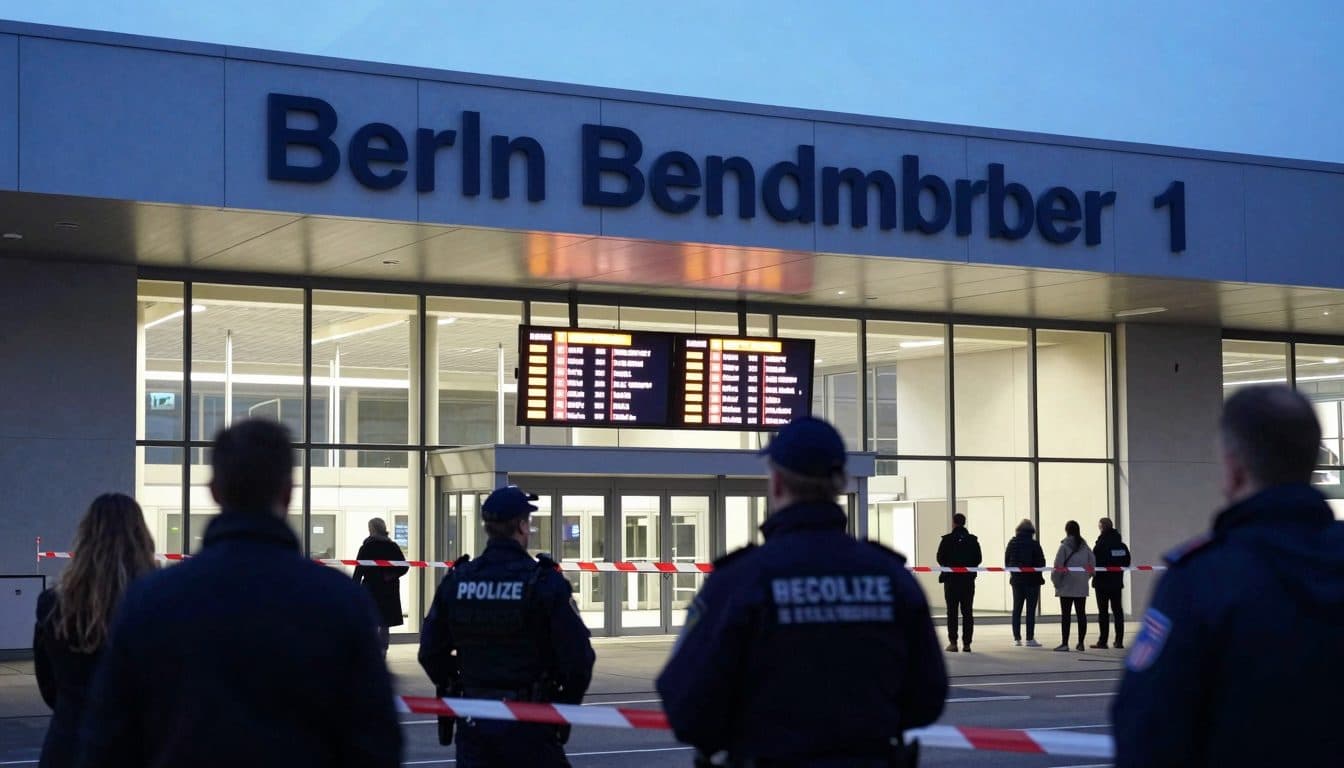 Berliner Flughafen BER nach Gefahrgut-Alarm in Terminal 1 evakuiert