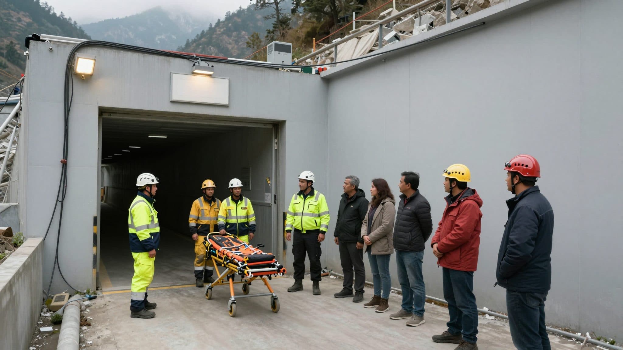Suche nach vermissten Arbeitern in nepalesischen Wasserkraft-Stollen wird zum Wettlauf gegen die Zeit