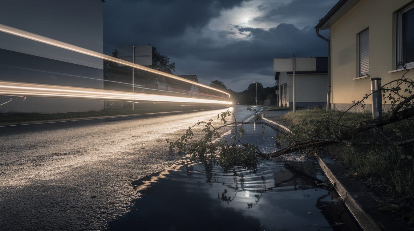 Tief Nesrin: Gewitter und Starkregen in Niedersachsen