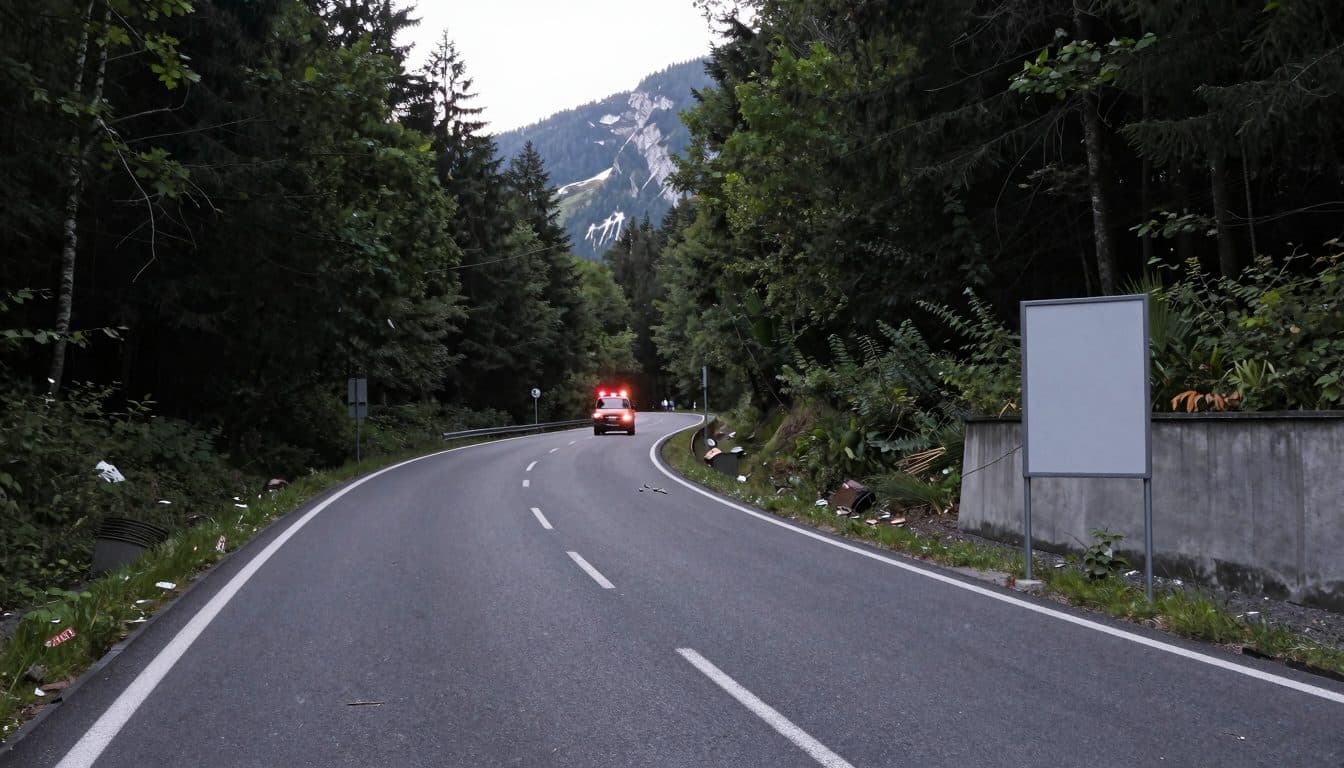Frontalcrash im Weißenbachtal: drei Verletzte nach Kollision zweier Motorräder