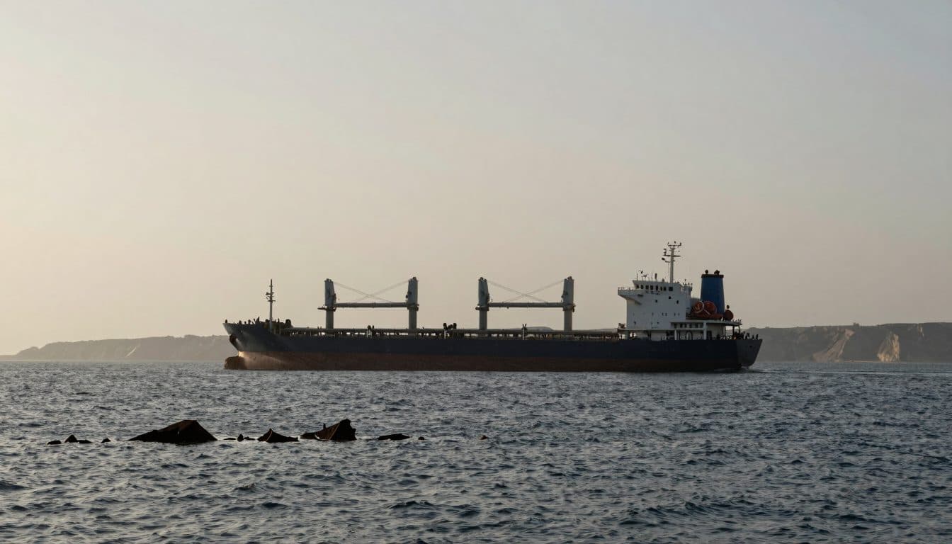 Kreise: Drei Tote nach mutmaßlichen Huthi-Angriffen auf Frachtschiff im Roten Meer