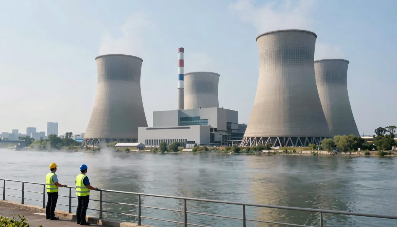 Frankreich fährt bei dritter Hitzewelle mehrere Atomreaktoren herunter