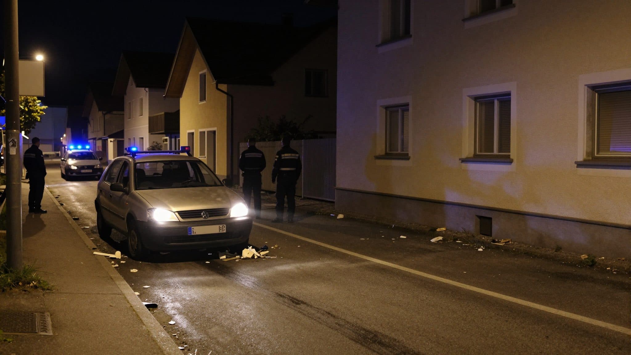 15-Jähriger flüchtet vor Polizei in Ried im Innkreis und verursacht Unfall
