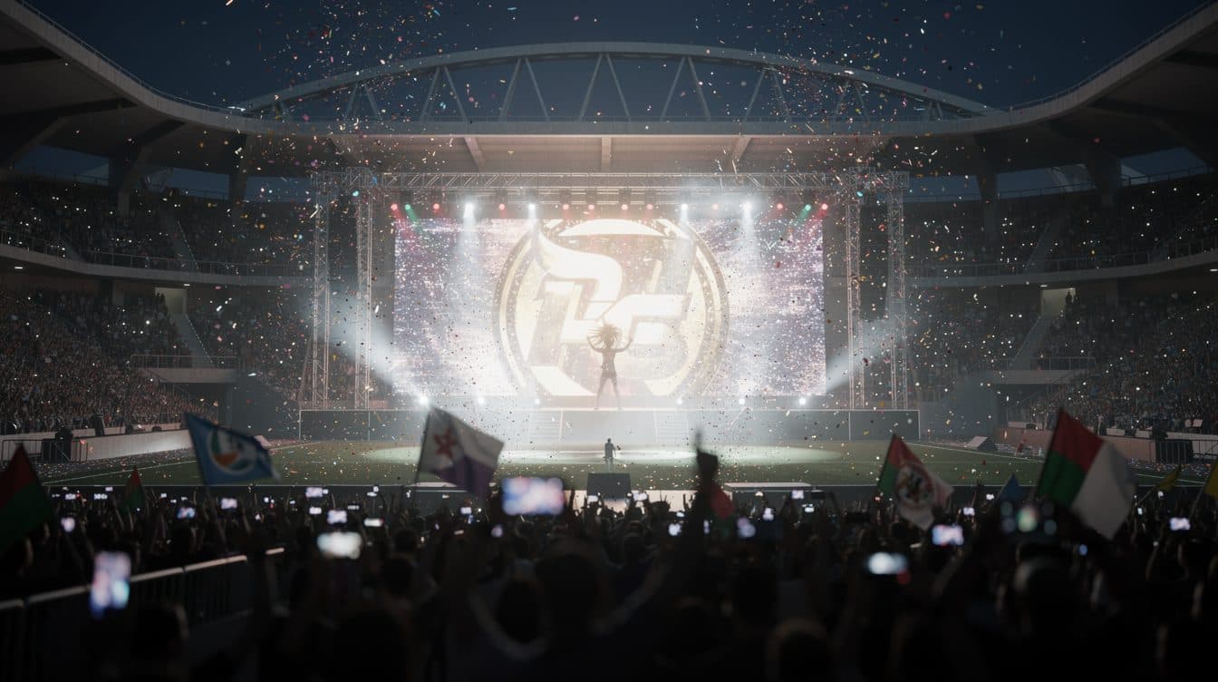 Shakira singt WM-Lied „Dai Dai" live bei der Eröffnungsfeier in Mexiko-Stadt
